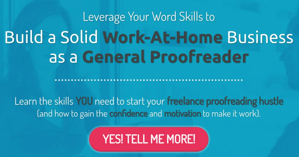 Proofread Anywhere course description