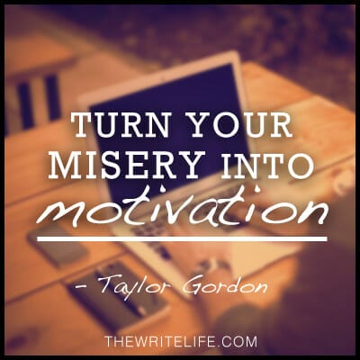 Image: Turn your misery into motivation